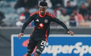 Thabiso Sesane in action for Orlando Pirates