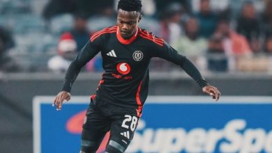 Thabiso Sesane in action for Orlando Pirates