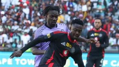 Thabiso Sesane in action for Orlando Pirates