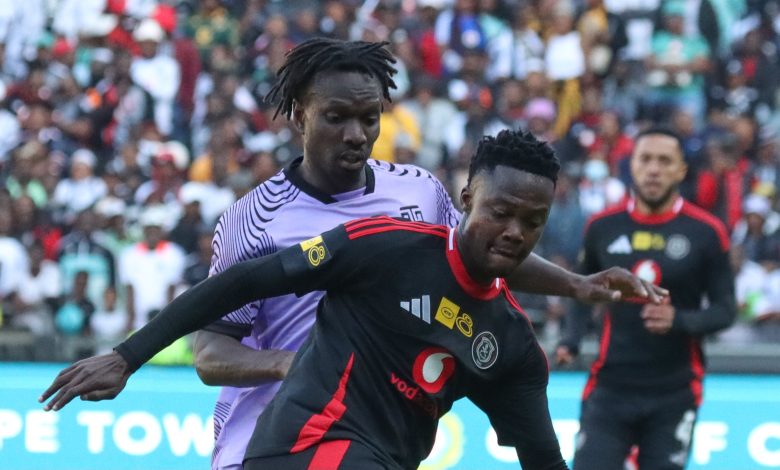 Thabiso Sesane in action for Orlando Pirates