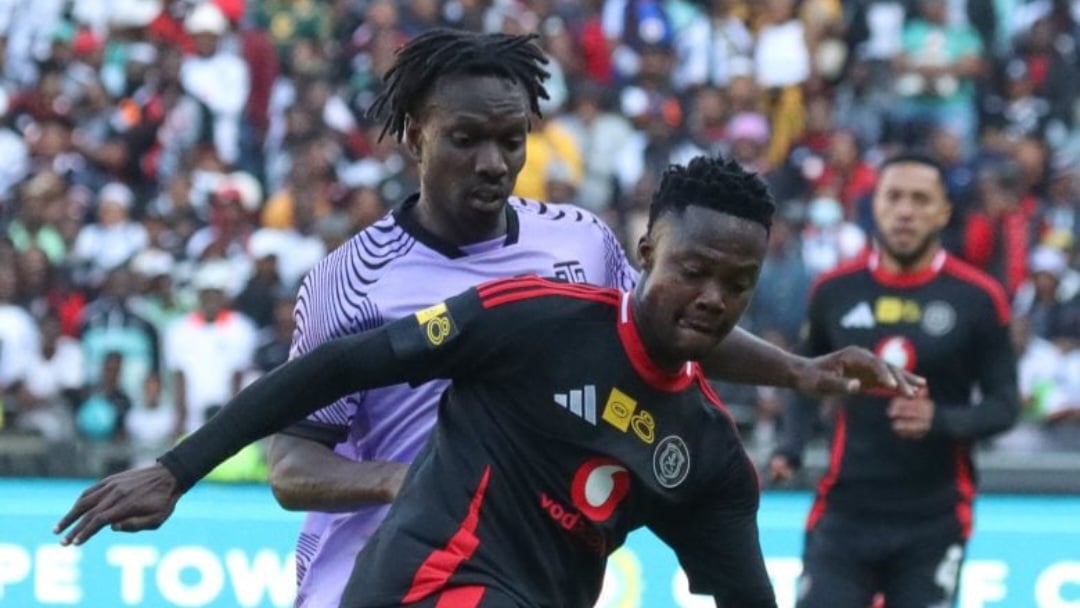 Thabiso Sesane in action for Orlando Pirates