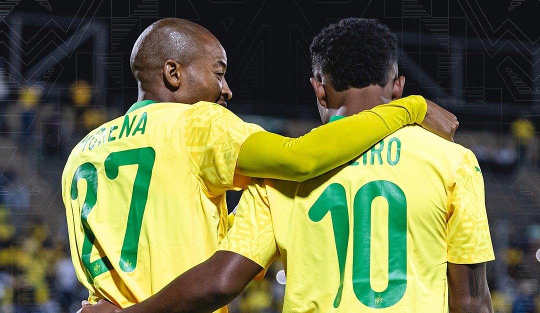 Ribeiro bags brace as Sundowns thump Mbabane Swallows in CAF CL clash