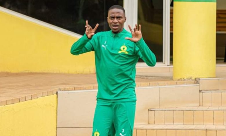 Thembinkosi Lorch at Mamelodi Sundowns training