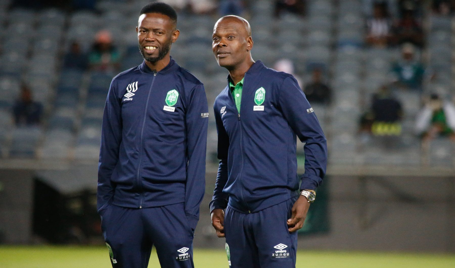 Arthur Zwane & Vusimuzi Vilakazi of AmaZulu FC