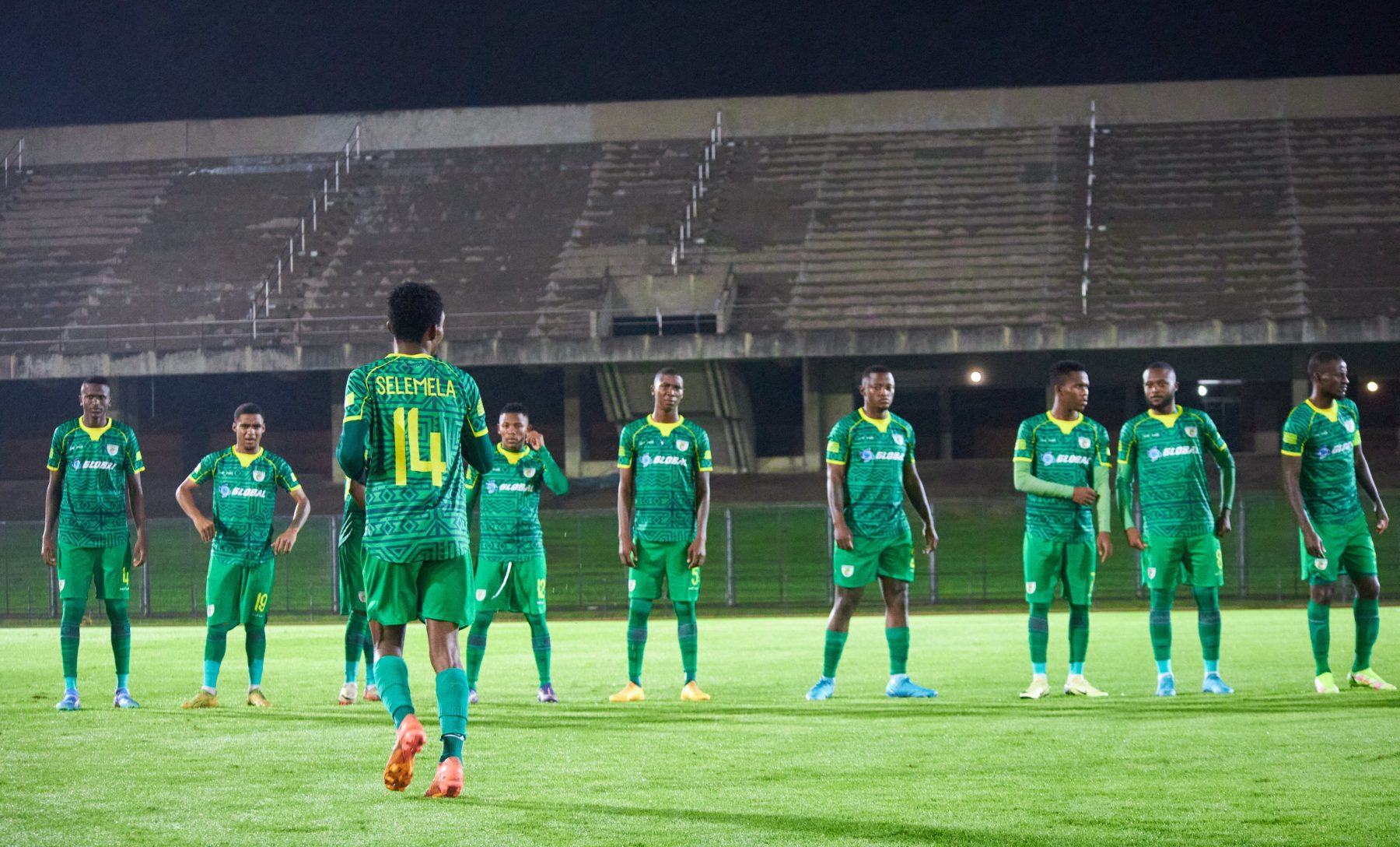 Baroka FC in action in the Motsepe Foundation Championship