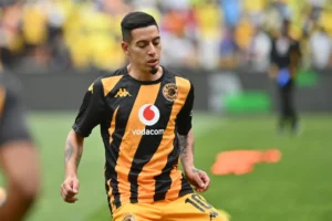 Gaston Sirino in action for Kaizer Chiefs