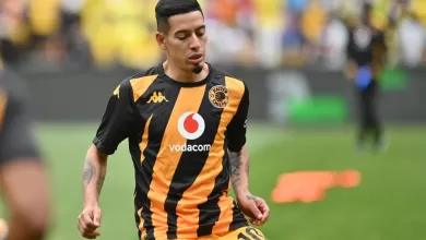 Gaston Sirino in action for Kaizer Chiefs