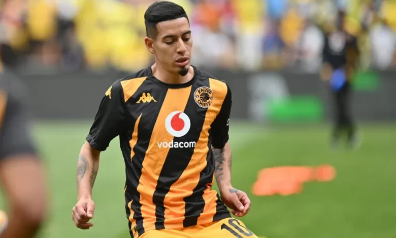 Gaston Sirino in action for Kaizer Chiefs