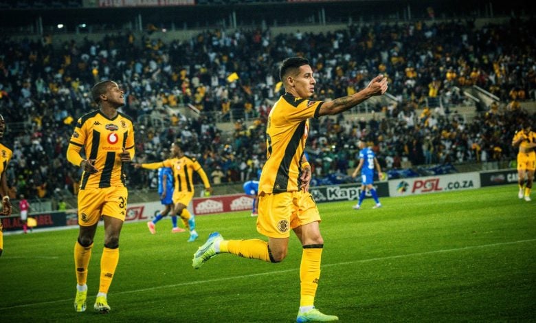 Gaston Sirino in action for Kaizer Chiefs