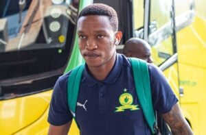 Grant Kekana arriving for Mamelodi Sundowns match