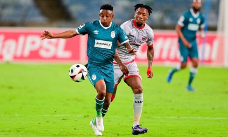 Hendrick Ekstein in action for AmaZulu FC