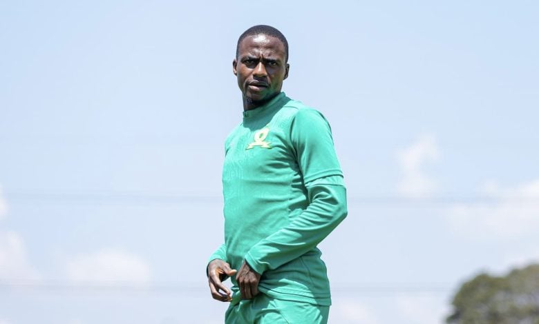 What ‘pleased’ Mngqithi about Lorch in Sundowns’ last match