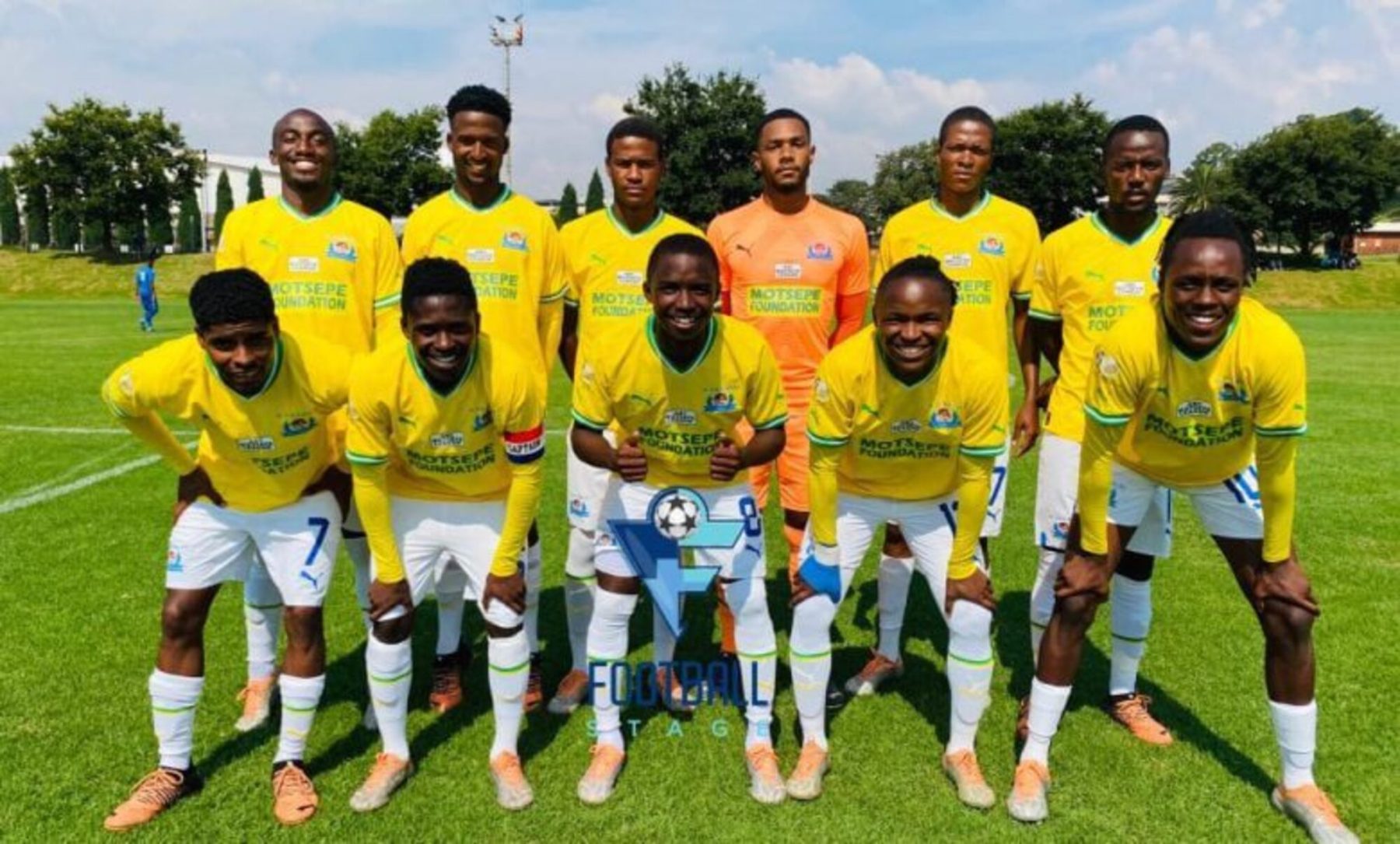 Mamelodi Sundowns feeder M Tigers team from ABC Motsepe League