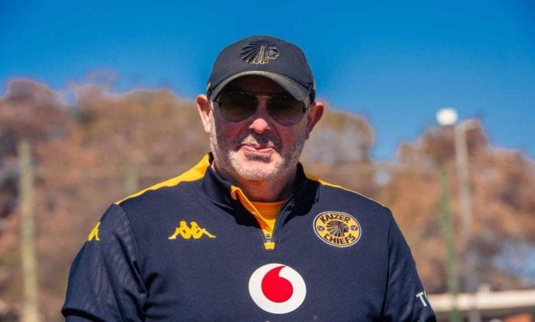 Serbian coach Milutin Sredojević has heaped on Nasreddine Nabi. Photo by Kaizer Chiefs