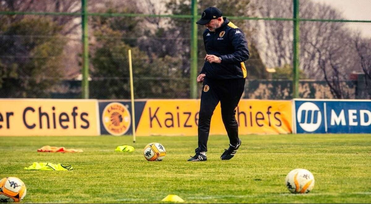 Tunisian coach Nasreddine Nabi during Kaizer Chiefs pre-season camp.