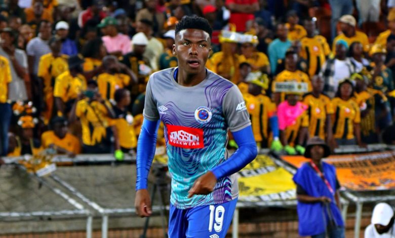 SuperSport United left-back Neo Rapoo