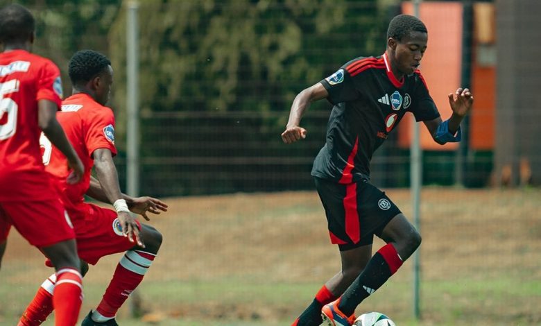 Orlando Pirates in action against SuperSport United in the DDC