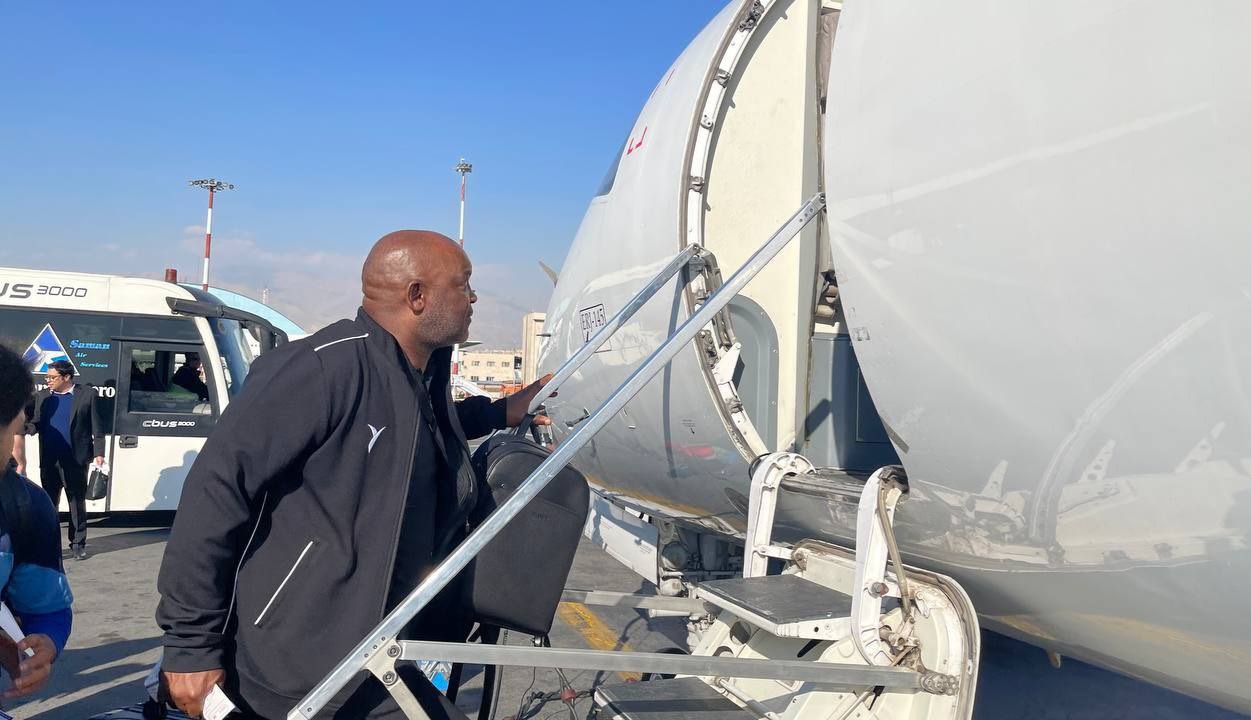 Pitso Mosimane leaving for Esteghlal match