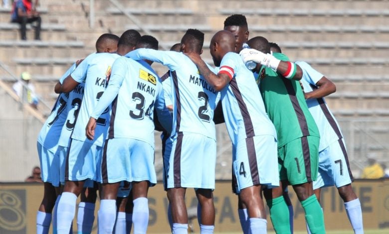 Polokwane City FC during the match