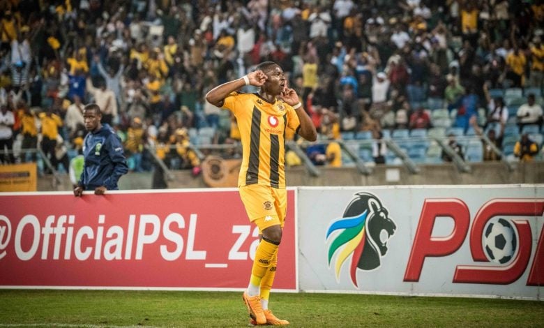 Ranga Chivaviro in action for Kaizer Chiefs