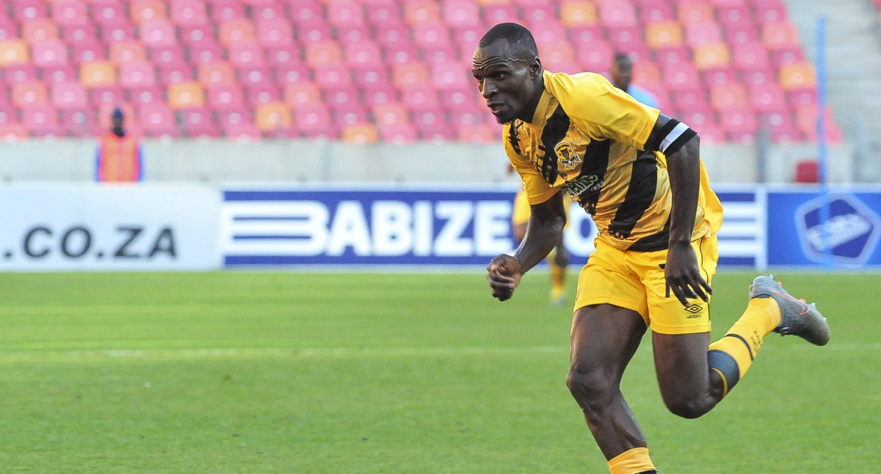 Rodney Ramagalela in action for Black Leopards