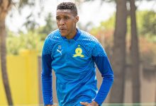 Sammy Seabi at Mamelodi Sundowns training