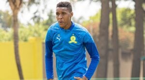 Sammy Seabi at Mamelodi Sundowns training