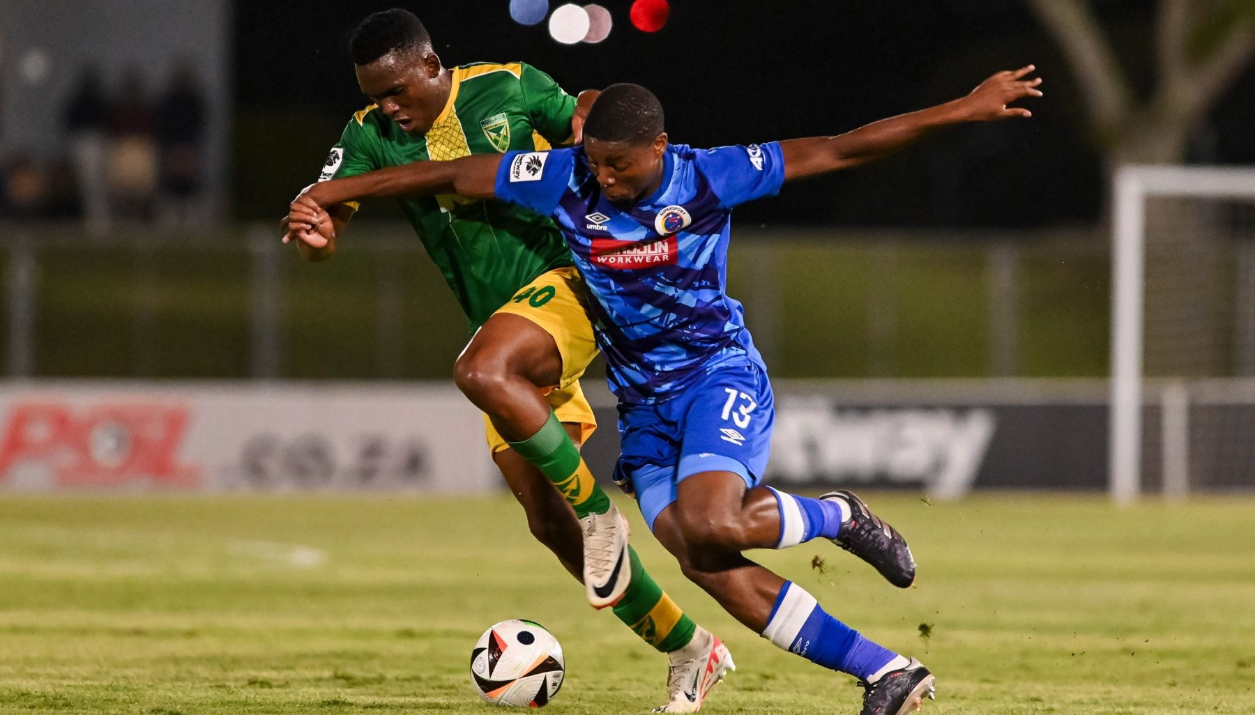 SuperSport United in action against Golden Arrows on the Betway Premiership