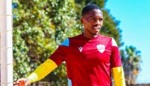 Thabang Monare in Sekhukhune United colours