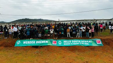 Bundesliga's Werder Bremen's South Africa football mission