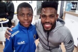Young Neo Rapoo with Thulani Hlatshwayo