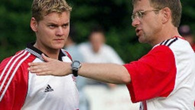 bradley carnell and ralf rangnick duirng their time at VFB Stuggart