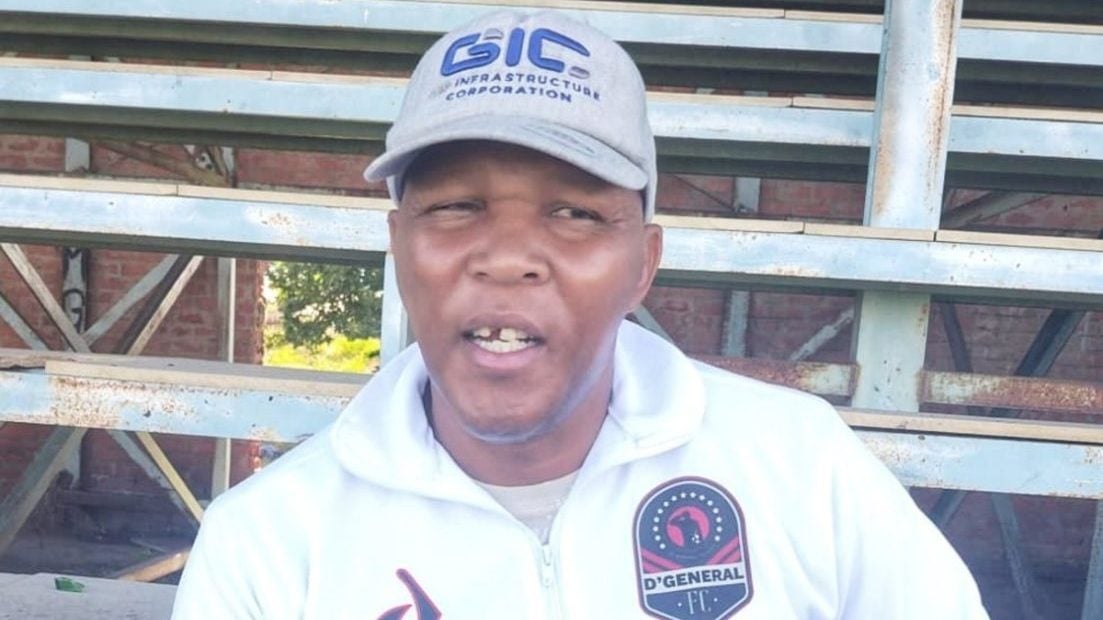 ABC Motsepe League side D'General FC head coach James Mothibi Photo: Football Stage