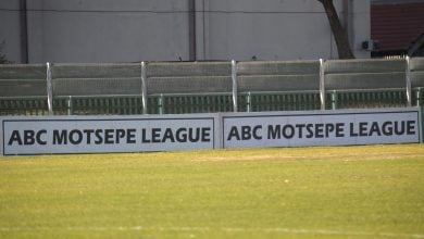 ABC Motsepe League banner during the ABC Motsepe playoffs