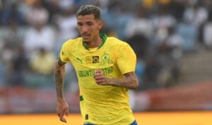 Arthur de Oliveira Sales in action for Mamelodi Sundowns