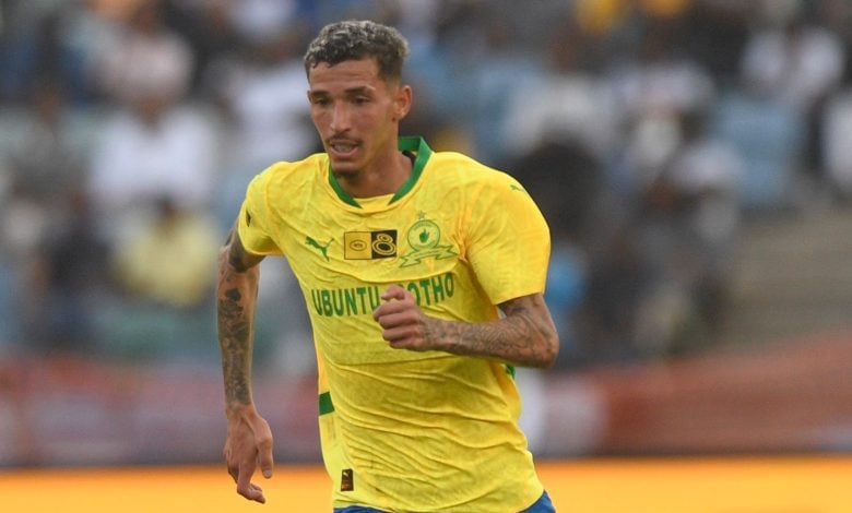 Arthur de Oliveira Sales in action for Mamelodi Sundowns