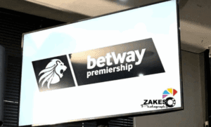 Betway Premiership logo during press conference