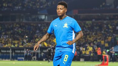 Bongani Zungu at Mamelodi Sundowns before a game