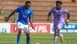 Richards Bay FC in action against Cape Town City