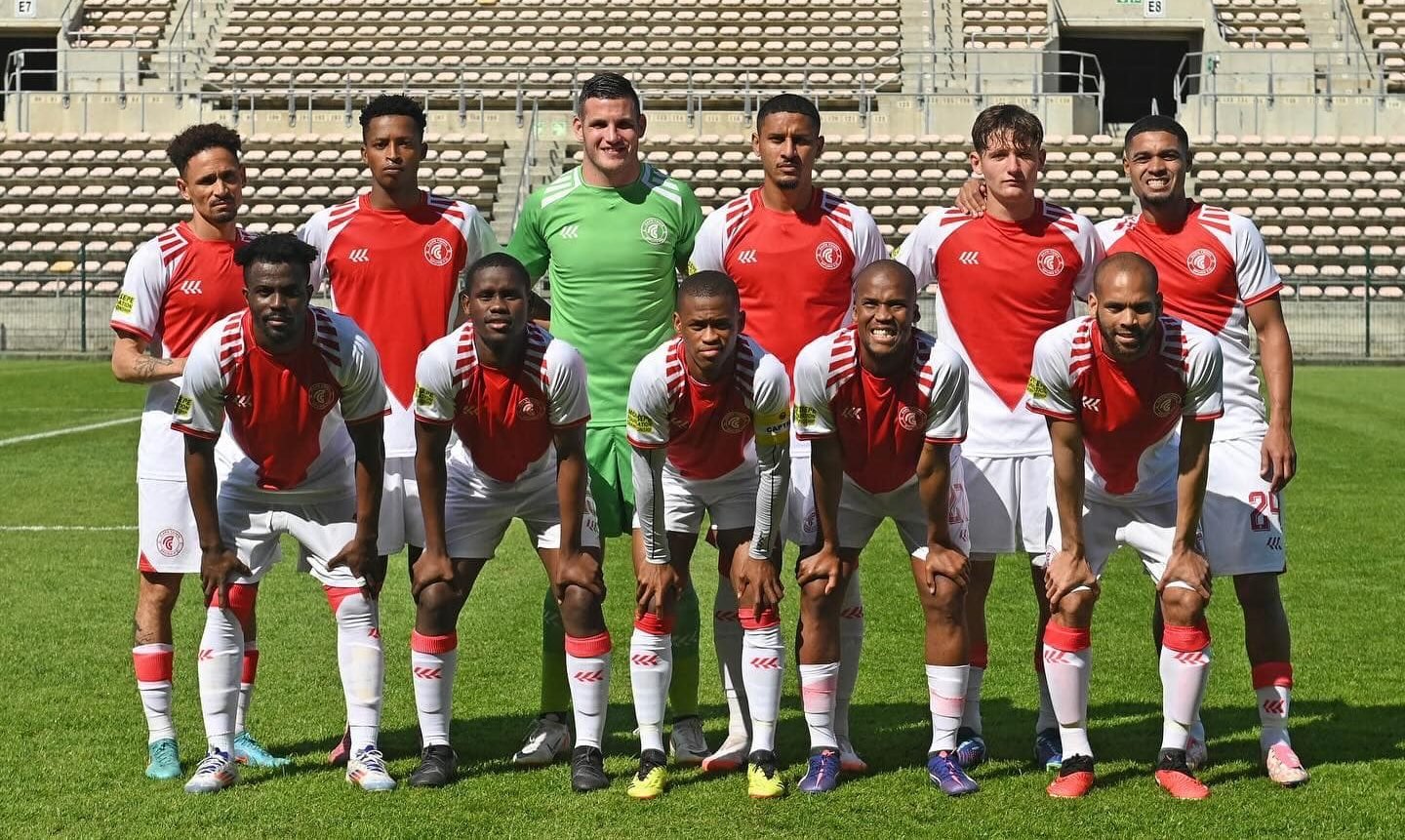 Cape Town Spurs team picture before a game 