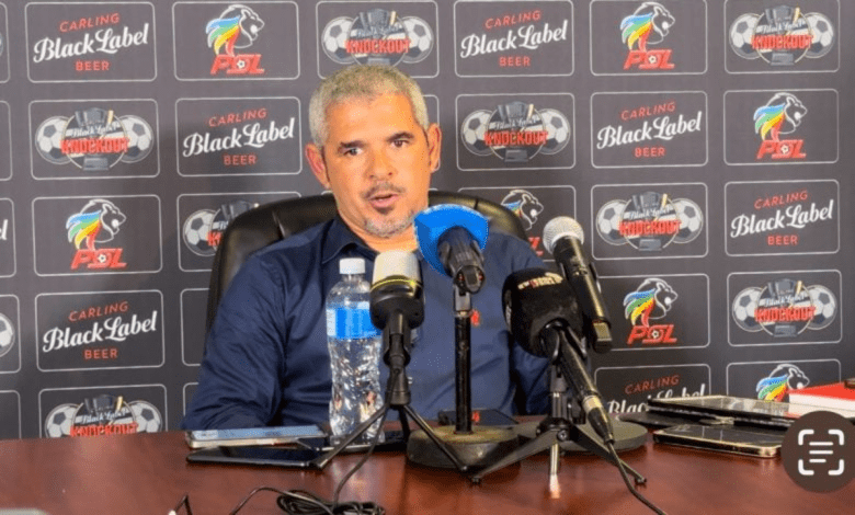 Magesi FC coach Clinton Larsen