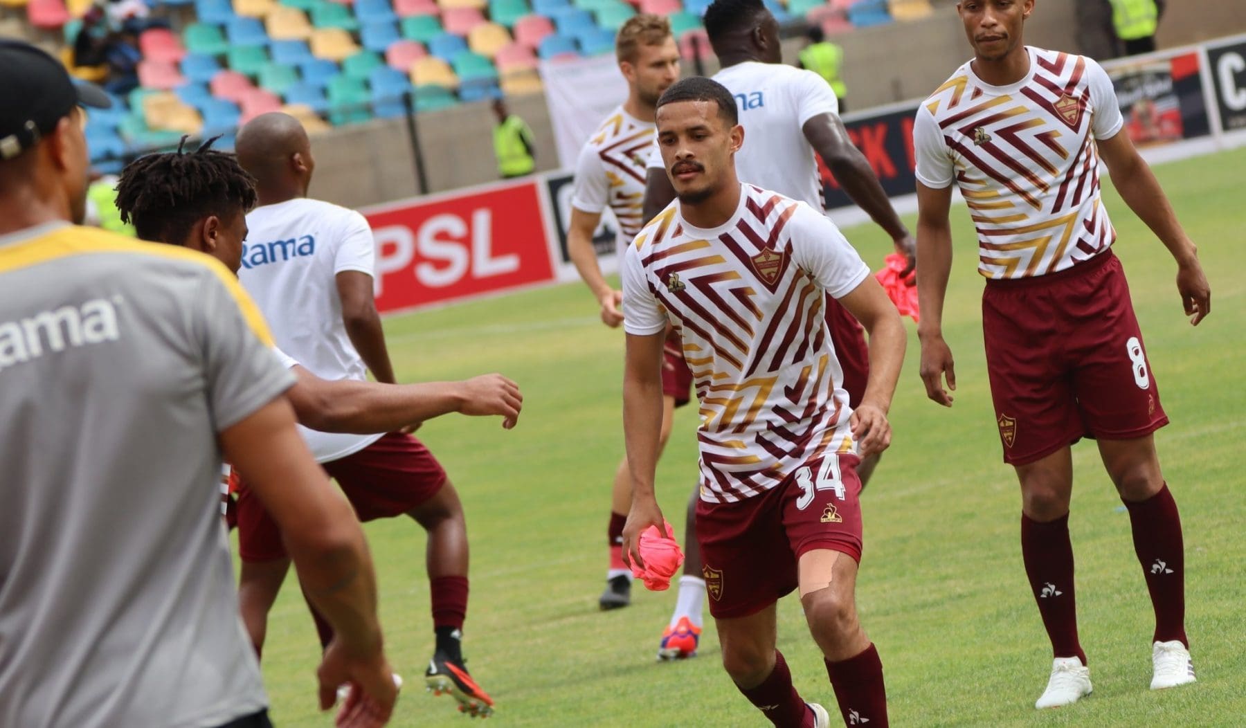 Devin Titus in Stellenbosch FC colours