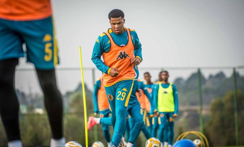 Donay Jansen during Kaizer Chiefs training