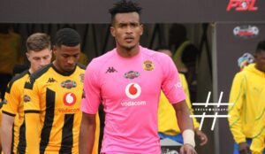 Fiacre Ntwari of Kaizer Chiefs walking to the field before a game