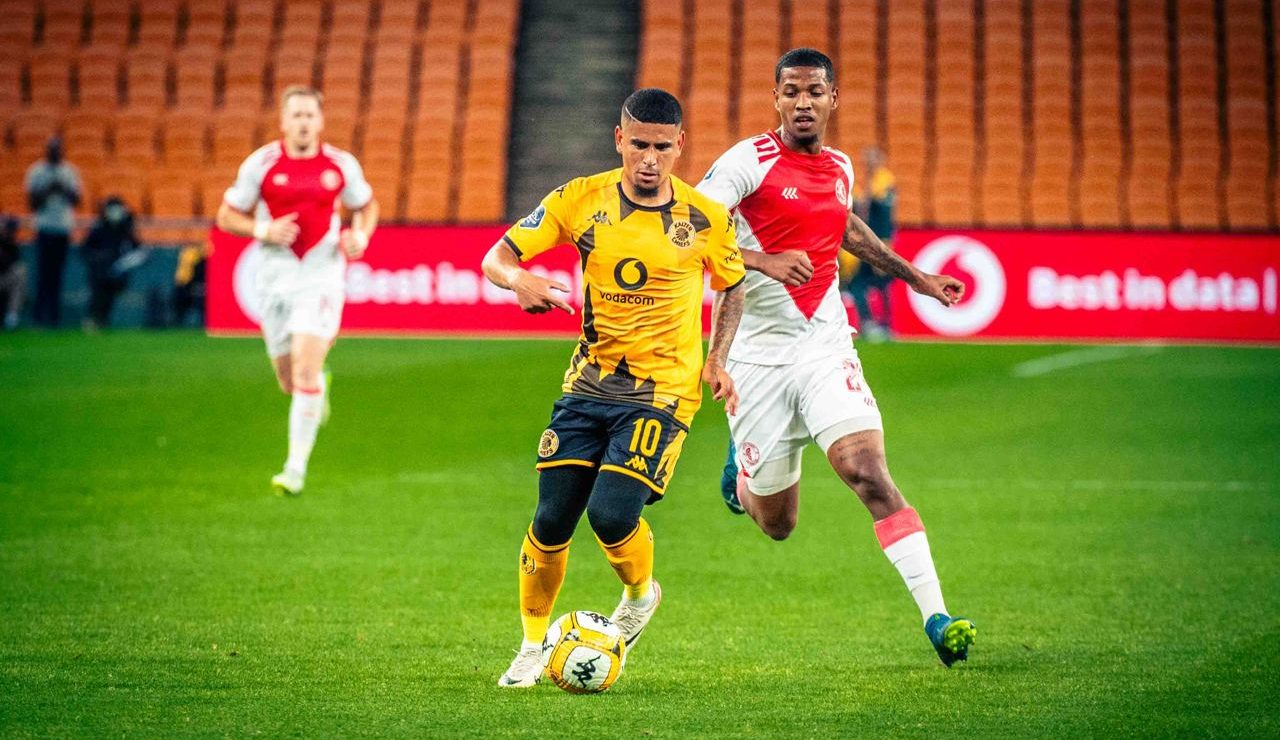 Former Kaizer Chiefs star Keagan Dolly in action