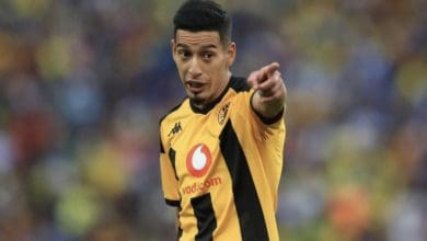 Gaston Sirino in action for Kaizer Chiefs