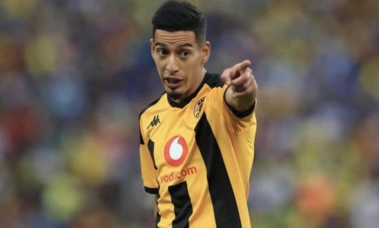 Gaston Sirino in action for Kaizer Chiefs