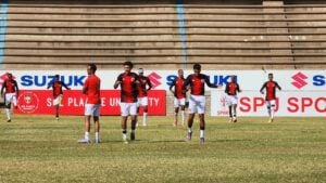 Hungry Lions FC during a match against Milford FC