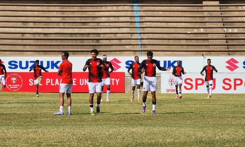 Hungry Lions FC during a match against Milford FC