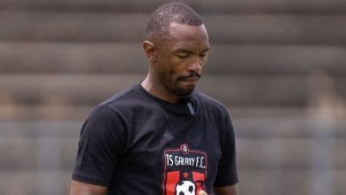 TS Galaxy DDC head coach Bernard Parker ahead of the match